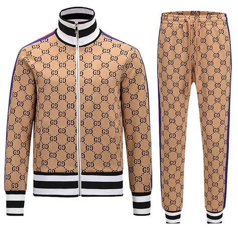 gucci tracksuits for men|gucci jogging suits for men.